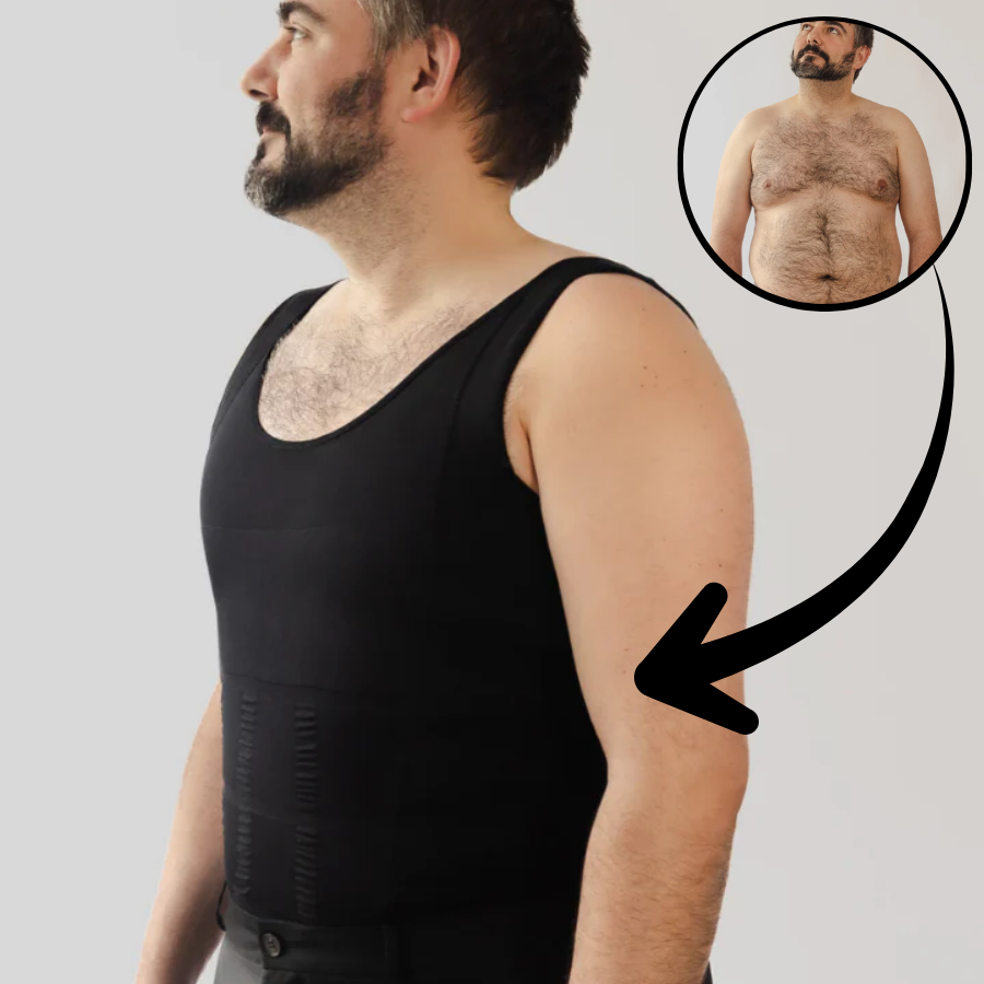 DudeWear™ Compression Tank - Hide Your Stubborn Belly In Seconds