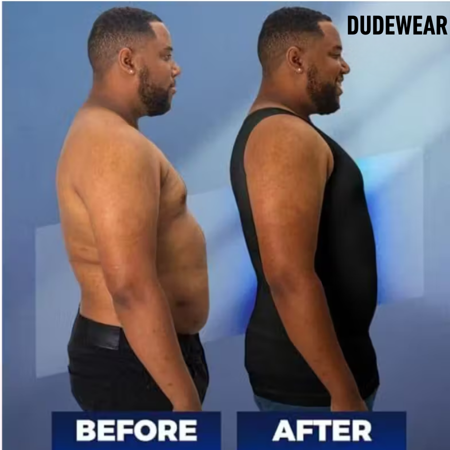 DudeWear™ Compression Tank - Hide Your Stubborn Belly In Seconds