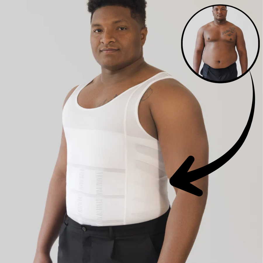 DudeWear™ Compression Tank - Hide Your Stubborn Belly In Seconds
